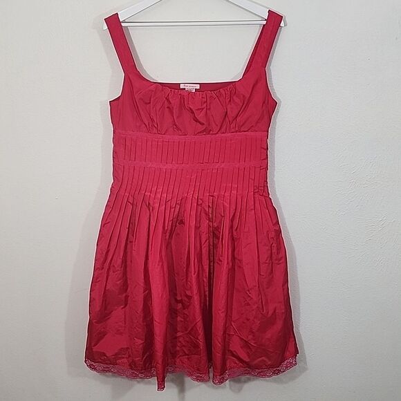 Fire Los Angeles Sleeveless Y2K Candy Apple Red Pin Up Retro Dress Size 11 - Picture 1 of 9